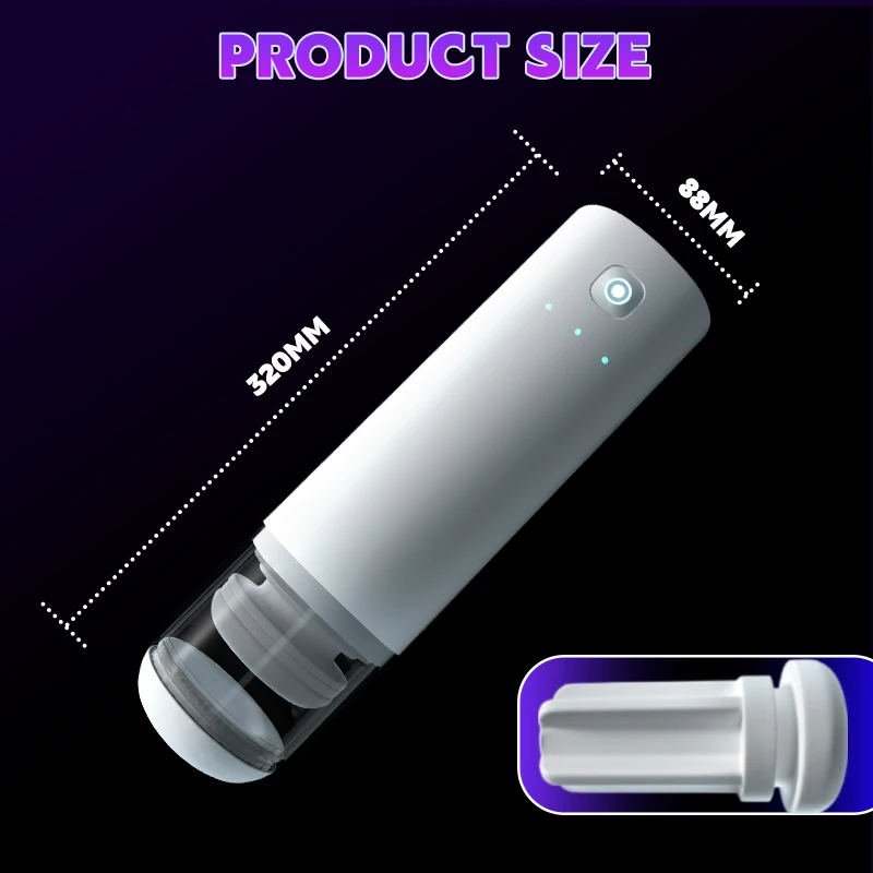 HESEKS Automatic Telescopic inside outside Sucking Vibration Masturbators For Men Real Blowjob Pussy Vaginas For Men 18