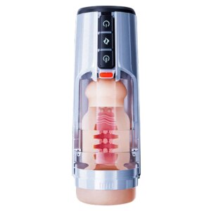 Masturbator for Men Automatic Artificial Vagina Blowjob Suck Machine Heating Vibrator Male Prostate Massager Cup Adult Sex Toys