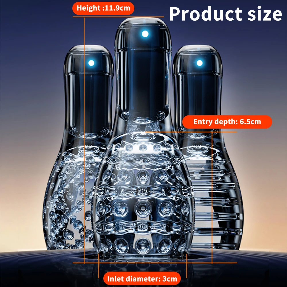 Automatic Male Masturbator for Men 10 Speeds Vibrating Masturbation Cup Glans Trainer Penis Massage Stimulate Adult Sex Toys Automatic Male Masturbator for Men 10 Speeds Vibrating Masturbation Cup Glans Trainer Penis Massage Stimulate Adult Sex Toys