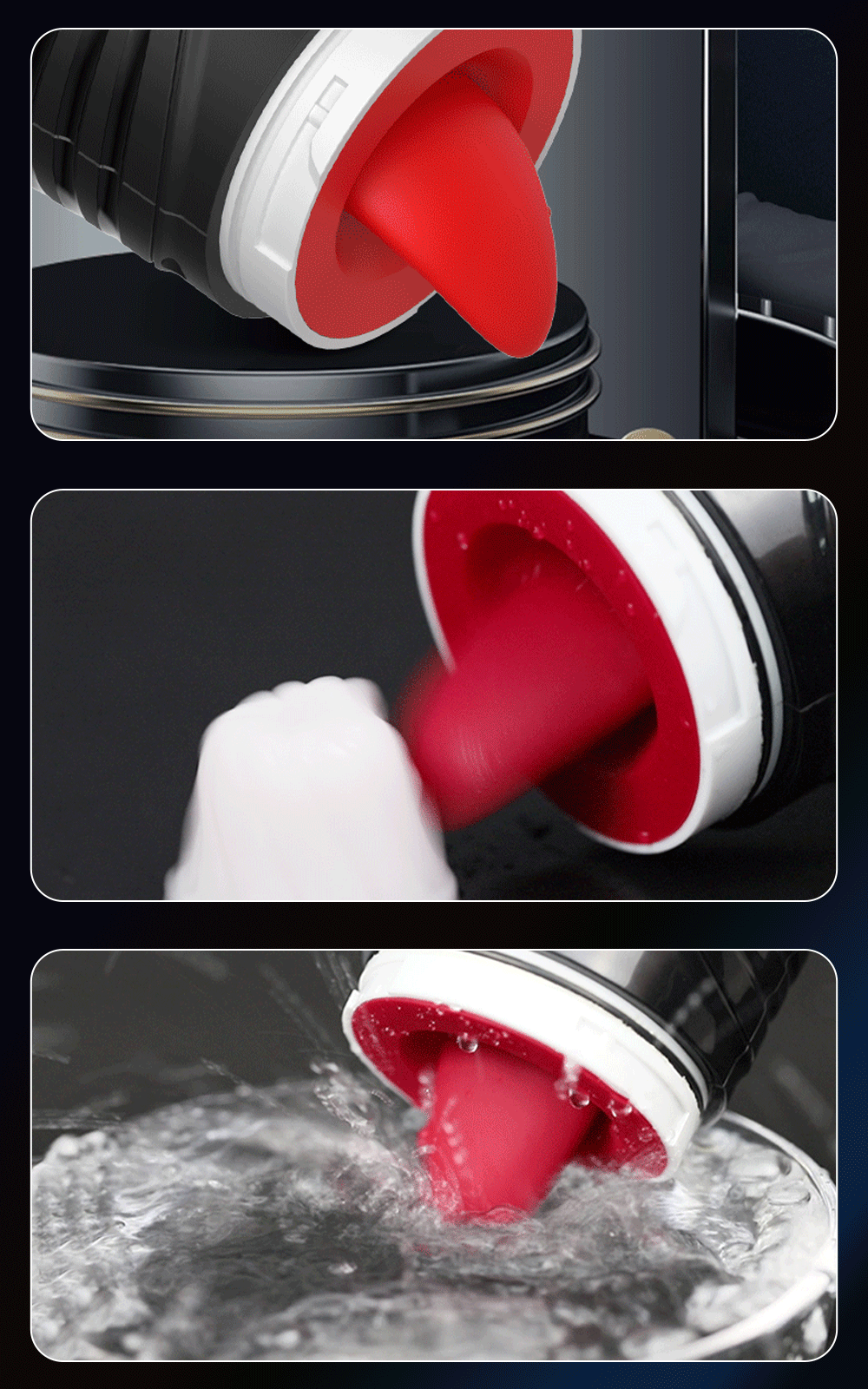 Automatic Blowjob Male Masturbators For Men Real Adult Goods 18 Sucking Machine men's Silicone Vagina Doll Sexy Masturbation Toy