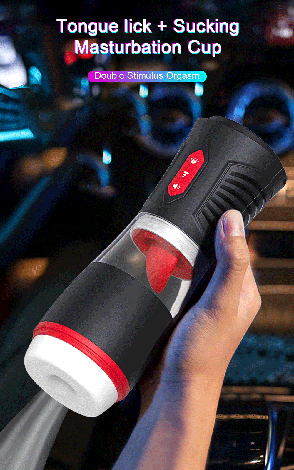 Automatic Blowjob Male Masturbators For Men Real Adult Goods 18 Sucking Machine men's Silicone Vagina Doll Sexy Masturbation Toy