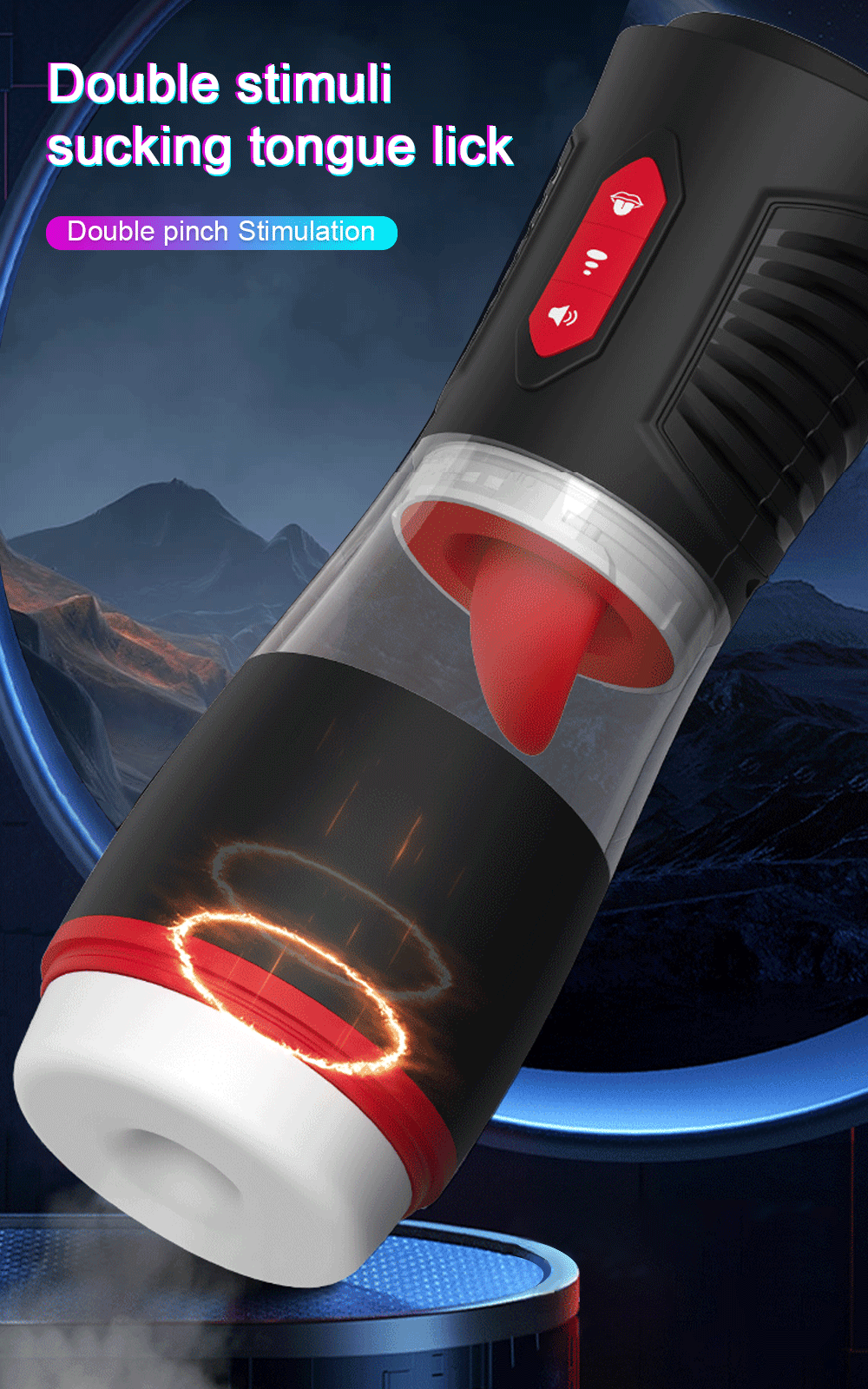 Automatic Blowjob Male Masturbators For Men Real Adult Goods 18 Sucking Machine men's Silicone Vagina Doll Sexy Masturbation Toy