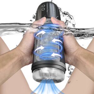 Automatic Male Masturbator Telescopic Rotation Sucking Vagina Masturbation Blowjob Sex Toys for Men Goods for Adults Male Piston