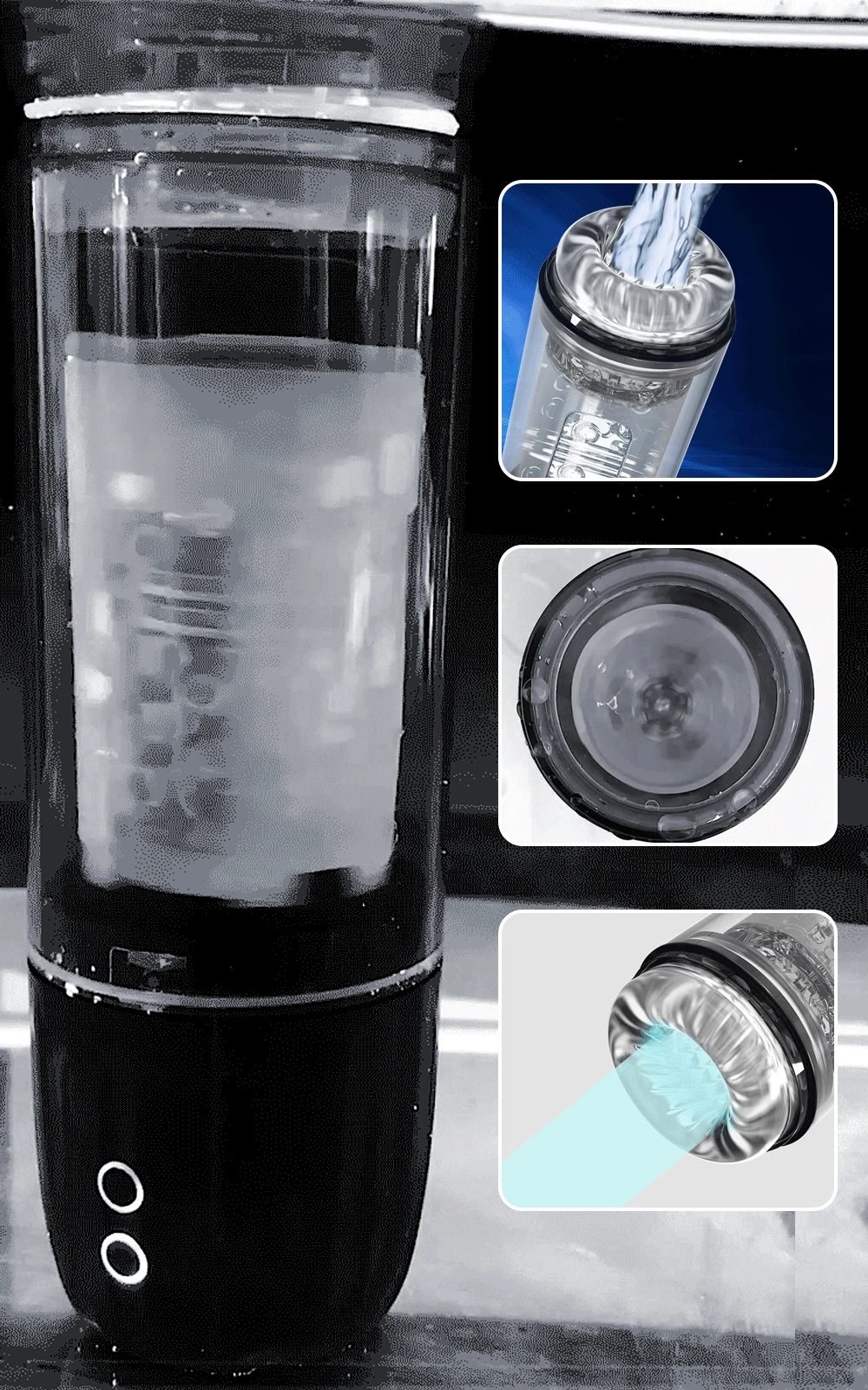 Automatic Male Masturbator Telescopic Rotation Sucking Vagina Masturbation Blowjob Sex Toys for Men Goods for Adults Male Piston