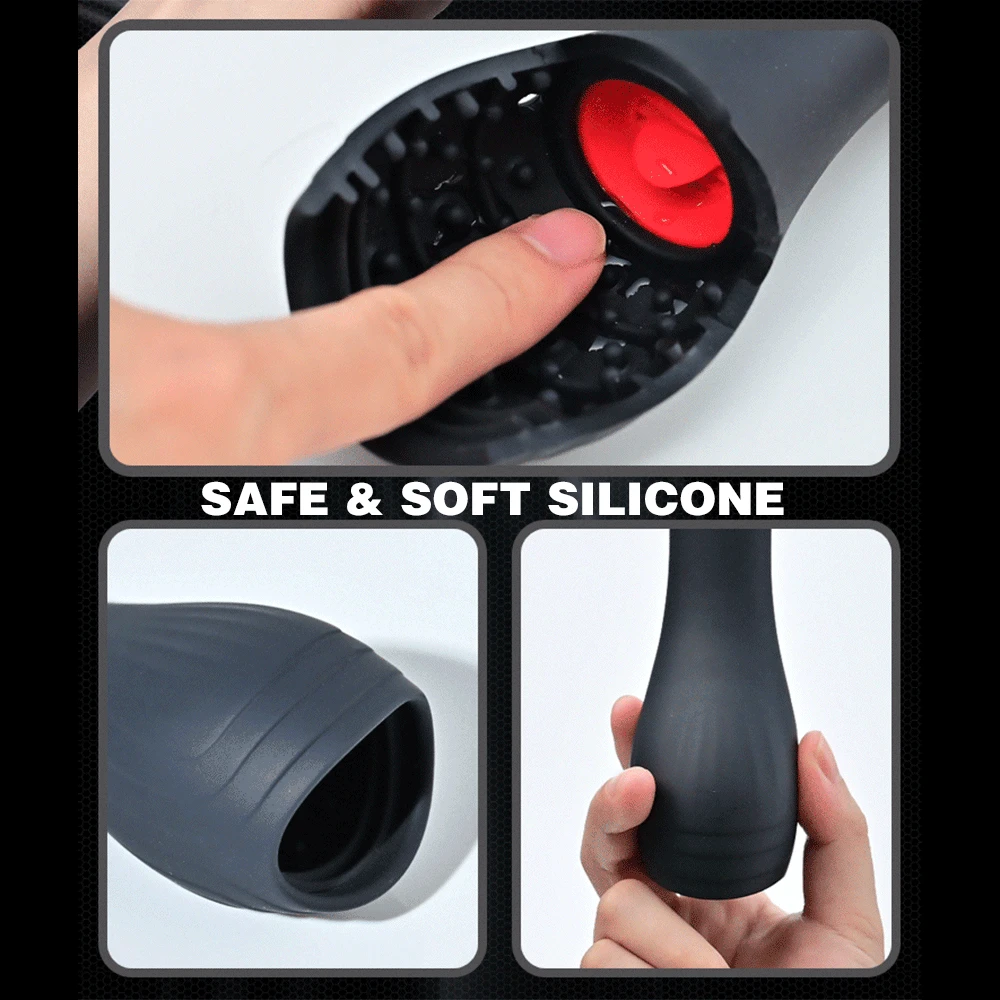 10 Modes Penis Delay Trainer Vibrator Male Masturbator Automatic Oral Climax Sex Glans Stimulate Massager Adult Sex Toys for Men