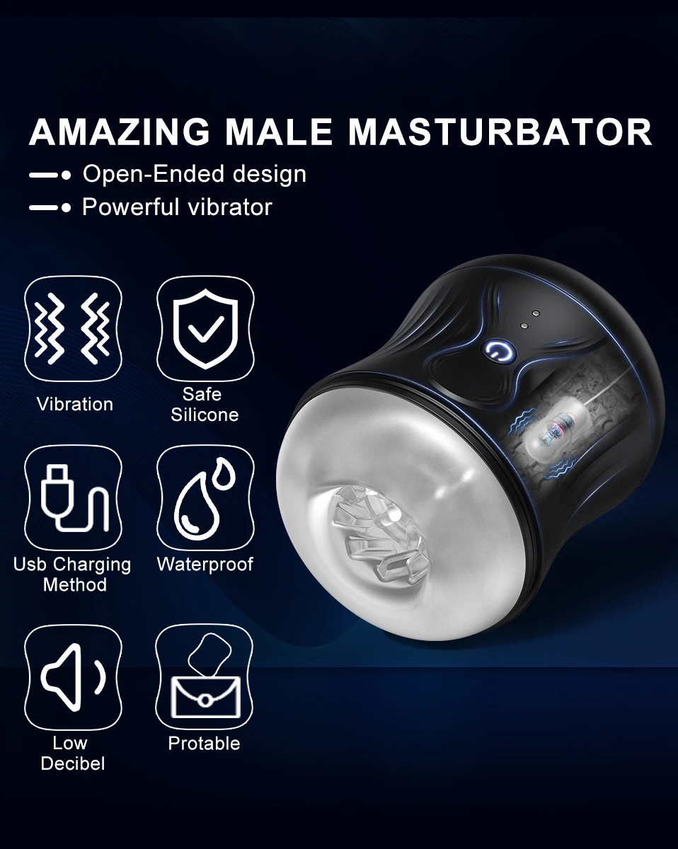 Masturbator for Men Blowjob Pussy Stimulator Vibration Powerful Sexual Machine Automatic Male Masturbation Sex Toys Adult Goods Masturbator for Men Blowjob Pussy Stimulator Vibration Powerful Sexual Machine Automatic Male Masturbation Sex Toys Adult Goods