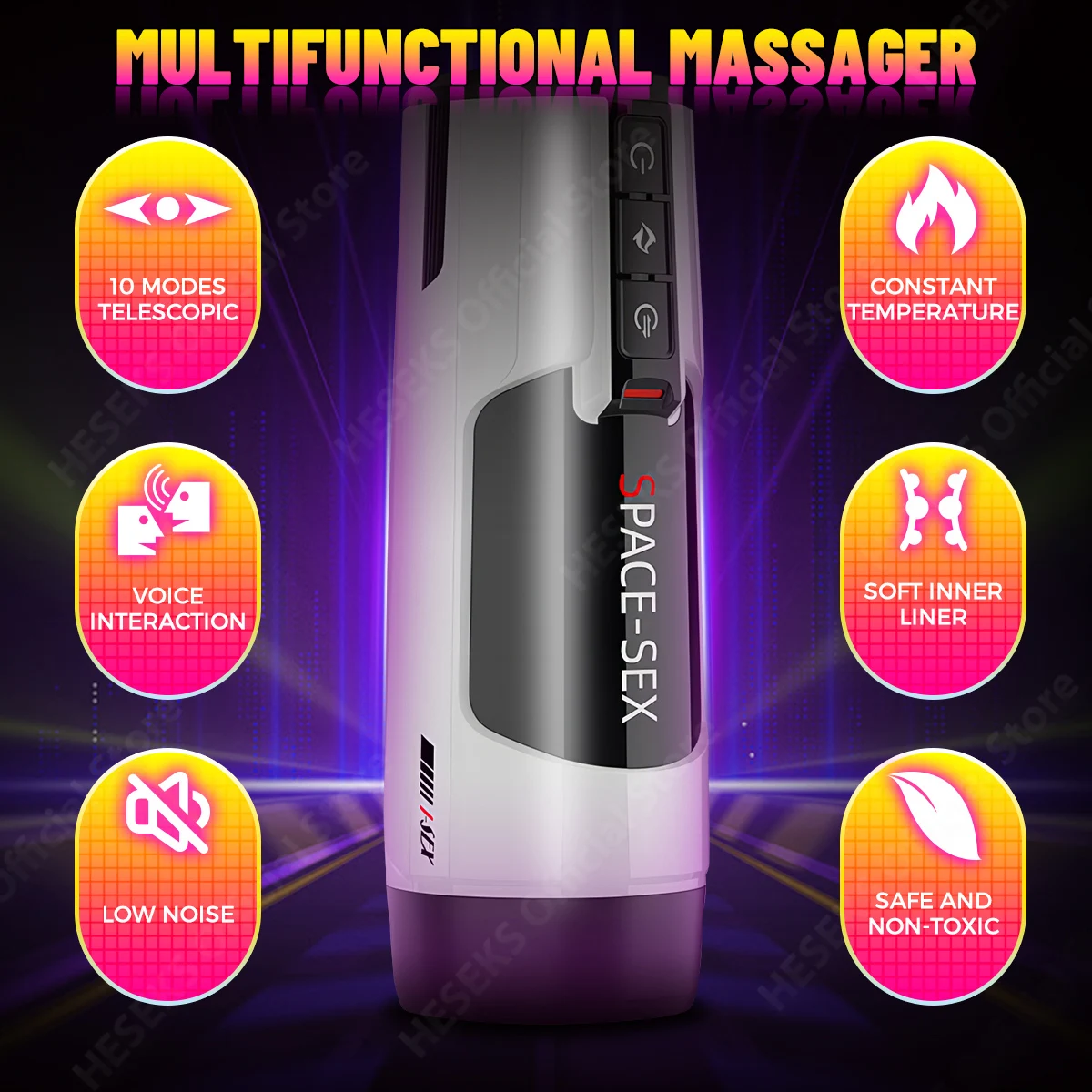 5D Flesh Telescopic Automatic Mastubator Heating Real Voice Oral Masturbator Blowjob Machine Vagina Sex Toy for Men