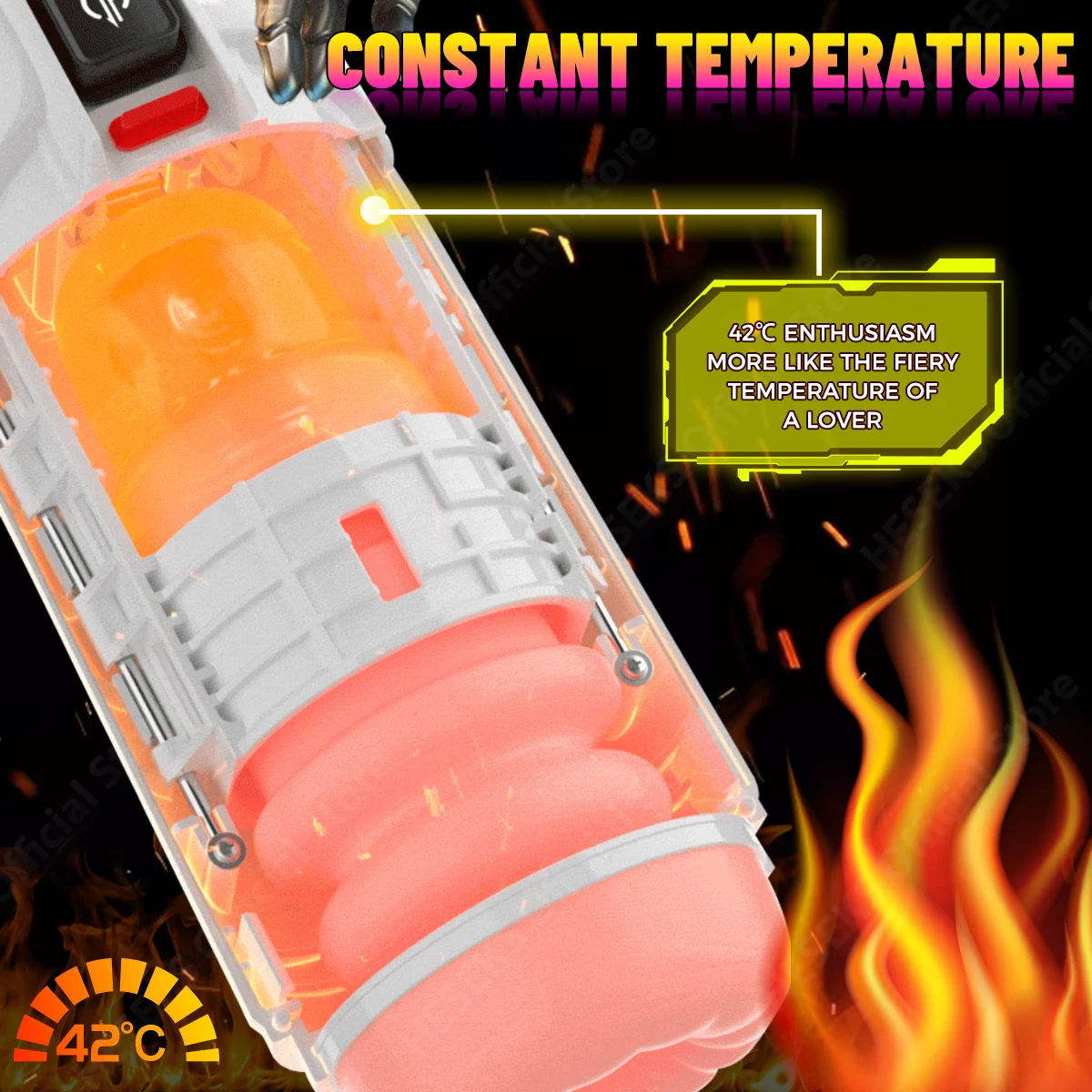 5D Flesh Telescopic Automatic Mastubator Heating Real Voice Oral Masturbator Blowjob Machine Vagina Sex Toy for Men