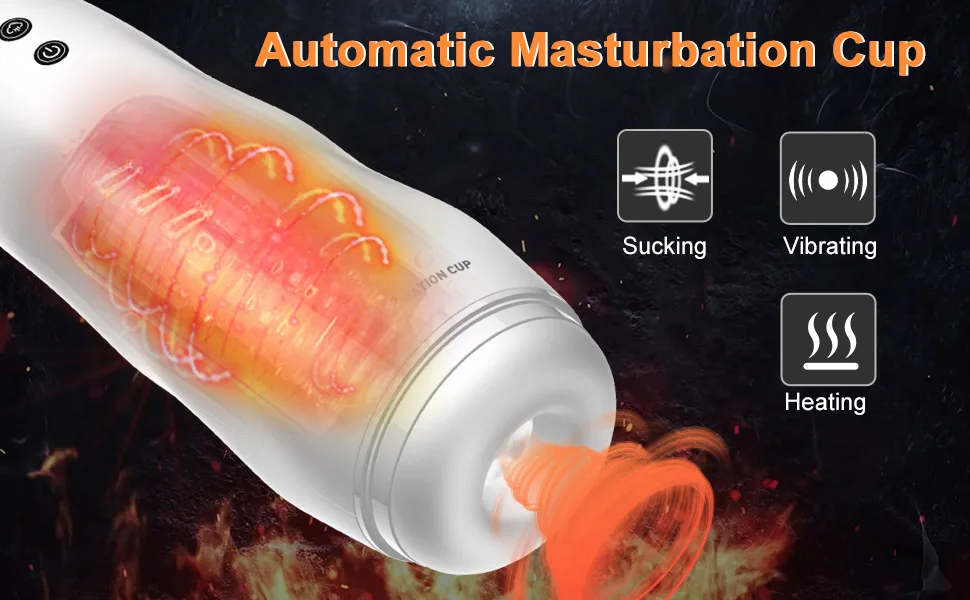 Kushor Sucking Automatic Male Masturbator Vibration Blowjob Machine Vagina Man Masturbation Cup Sex Toys Adult Goods for Men 18 Kushor Sucking Automatic Male Masturbator Vibration Blowjob Machine Vagina Man Masturbation Cup Sex Toys Adult Goods for Men 18