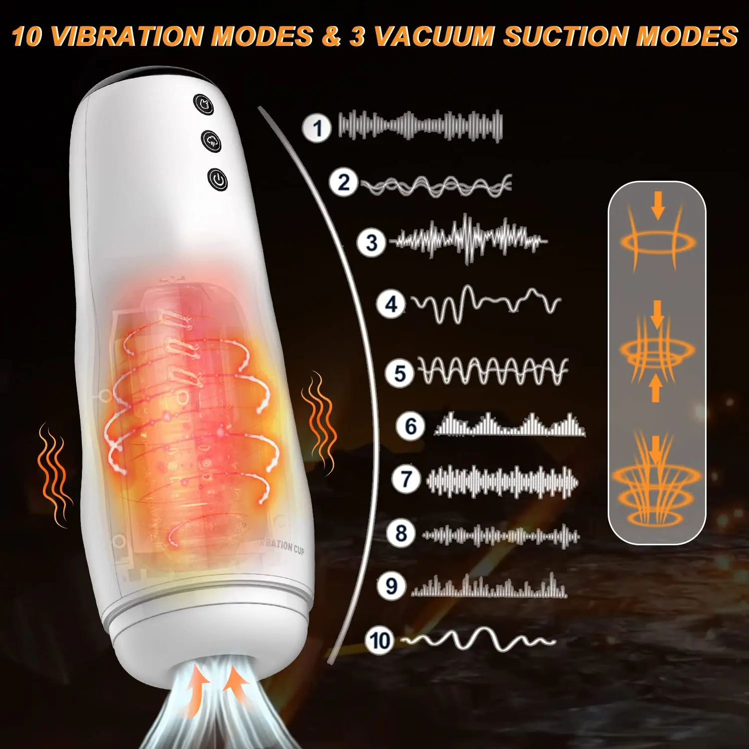 Kushor Sucking Automatic Male Masturbator Vibration Blowjob Machine Vagina Man Masturbation Cup Sex Toys Adult Goods for Men 18 Kushor Sucking Automatic Male Masturbator Vibration Blowjob Machine Vagina Man Masturbation Cup Sex Toys Adult Goods for Men 18