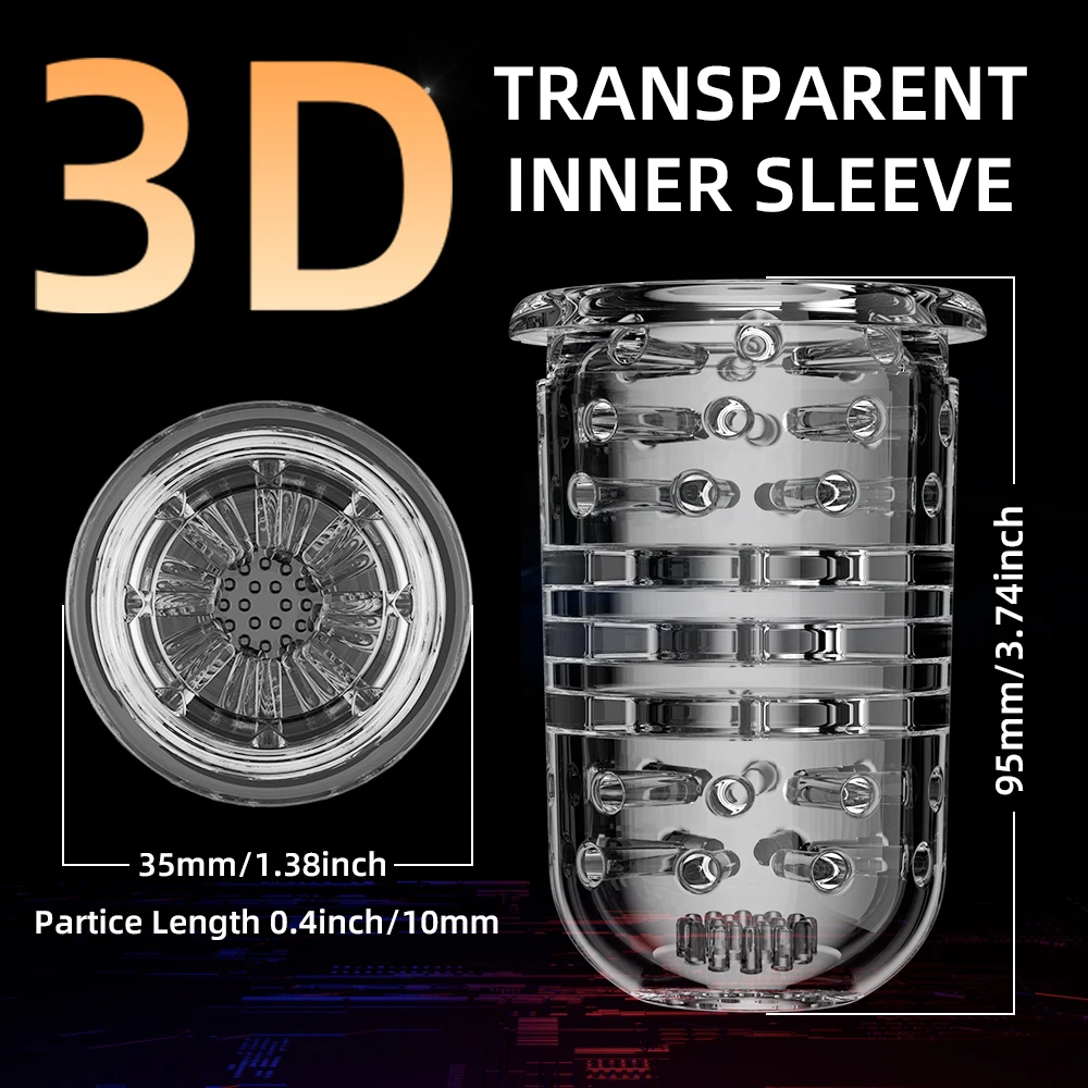 Powerful Rotation Telescopic Male Masturbator Automatic Piston Masturbation Cup for Men Simulation Blowjob Adult Goods Men