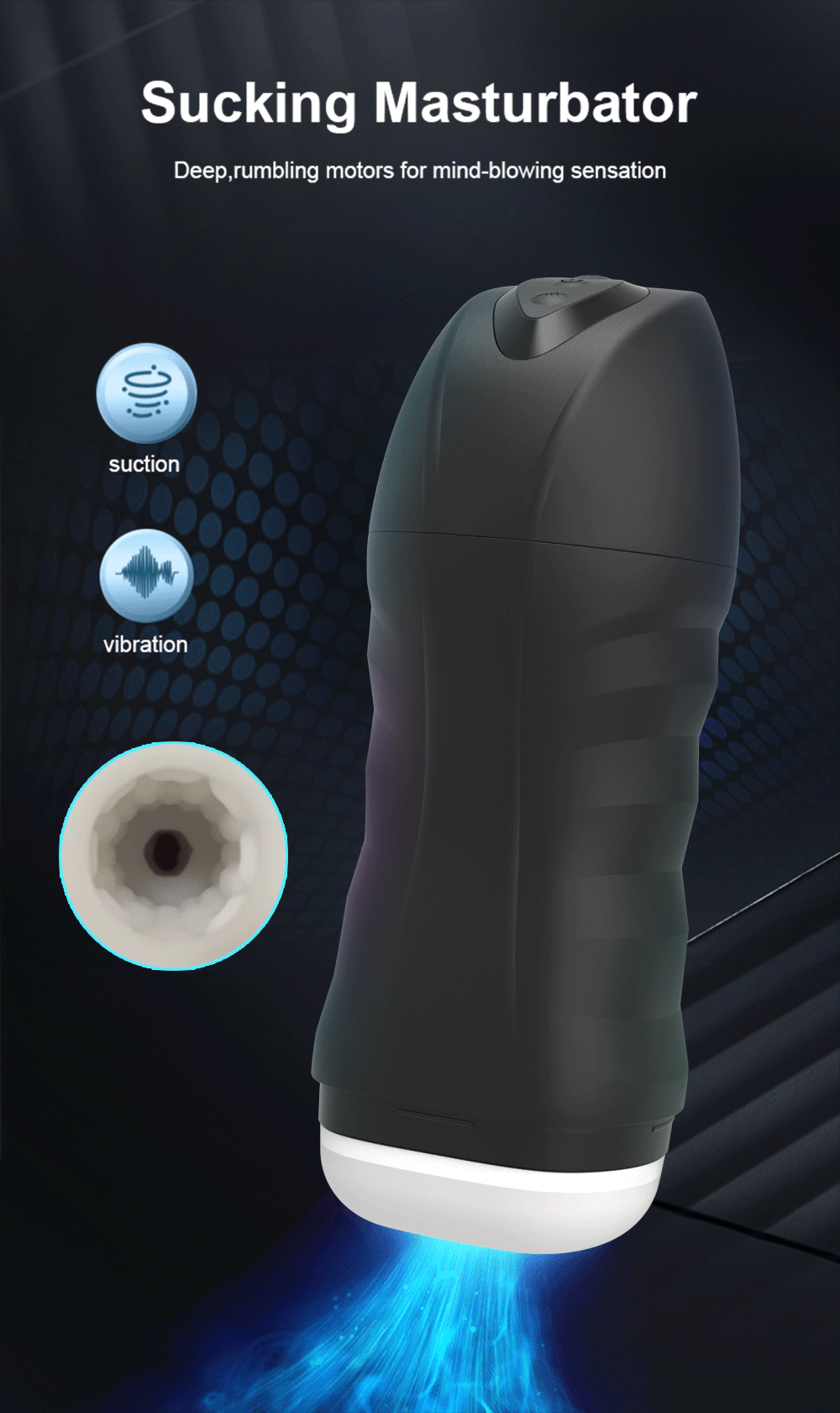 Automatic Sucking Male Mastubator Blowjob Masturbation Equipment Machine Sex Toys Adult Goods for Men Man Masturbators Cup