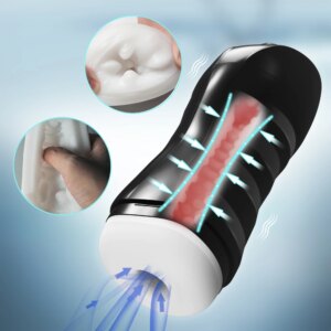 Automatic Sucking Male Mastubator Blowjob Masturbation Equipment Machine Sex Toys Adult Goods for Men Man Masturbators Cup