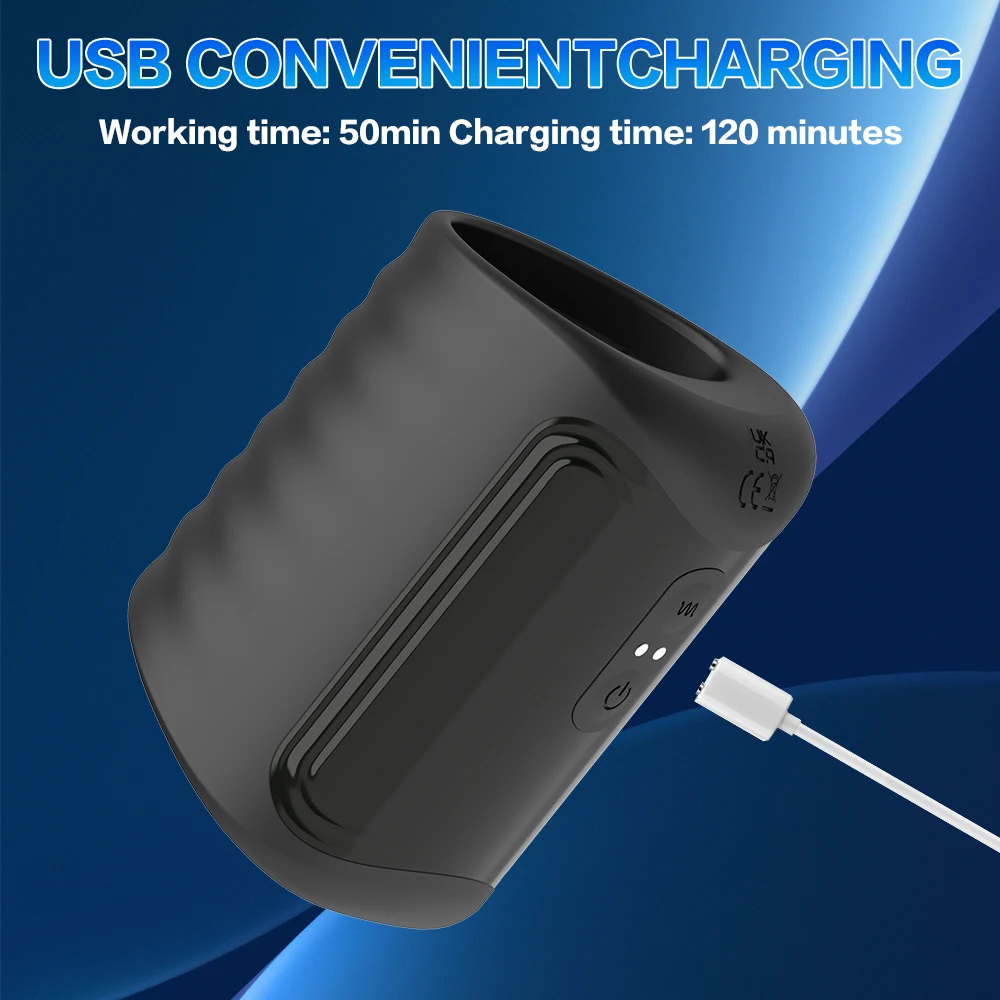 Automatic Male Masturbator Telescopic Rotation Man Masturbation Equipment Go and Come Thrusting Adult Goods Sex Toy for Men