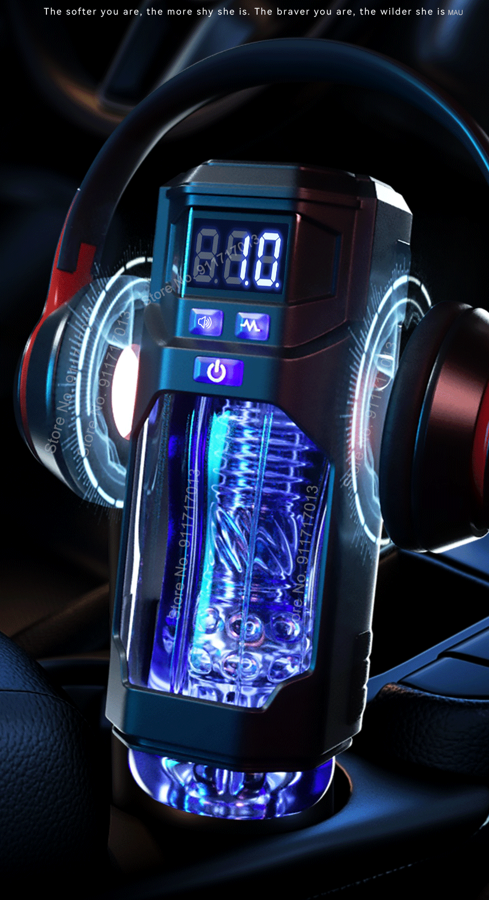 Adult Sex Toys Automatic Massage Erotic Goods Male Masturbator Realistic Artificial Portable Vagina Oral Stimulator Aircraft Cup