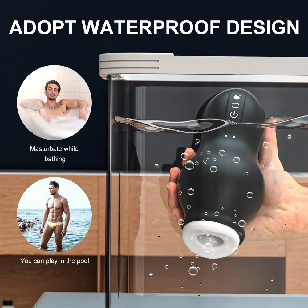 Automatic Male Masturbator Handsfree Blowjob Sucking Vibrator Machine Pussy Masturbation Cup Sex Toy for Men Glans Trainer Automatic Male Masturbator Handsfree Blowjob Sucking Vibrator Machine Pussy Masturbation Cup Sex Toy for Men Glans Trainer