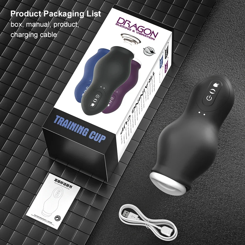 Automatic Male Masturbator Handsfree Blowjob Sucking Vibrator Machine Pussy Masturbation Cup Sex Toy for Men Glans Trainer Automatic Male Masturbator Handsfree Blowjob Sucking Vibrator Machine Pussy Masturbation Cup Sex Toy for Men Glans Trainer
