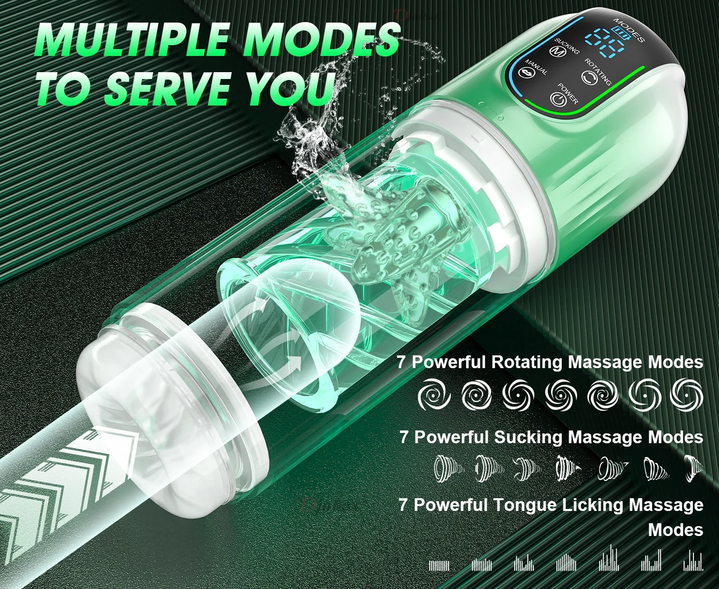 Automatic Male Masturbator Cup LED Display Sucking Vibration Blowjob Real Vagina Pocket Adults Sex Machines Toys For Men Man
