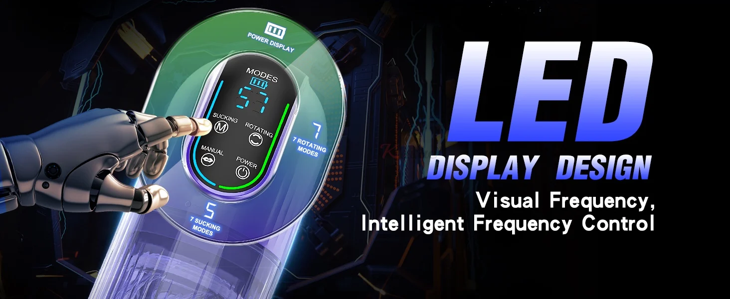 Automatic Male Masturbator Cup LED Display Sucking Vibration Blowjob Real Vagina Pocket Adults Sex Machines Toys For Men Man