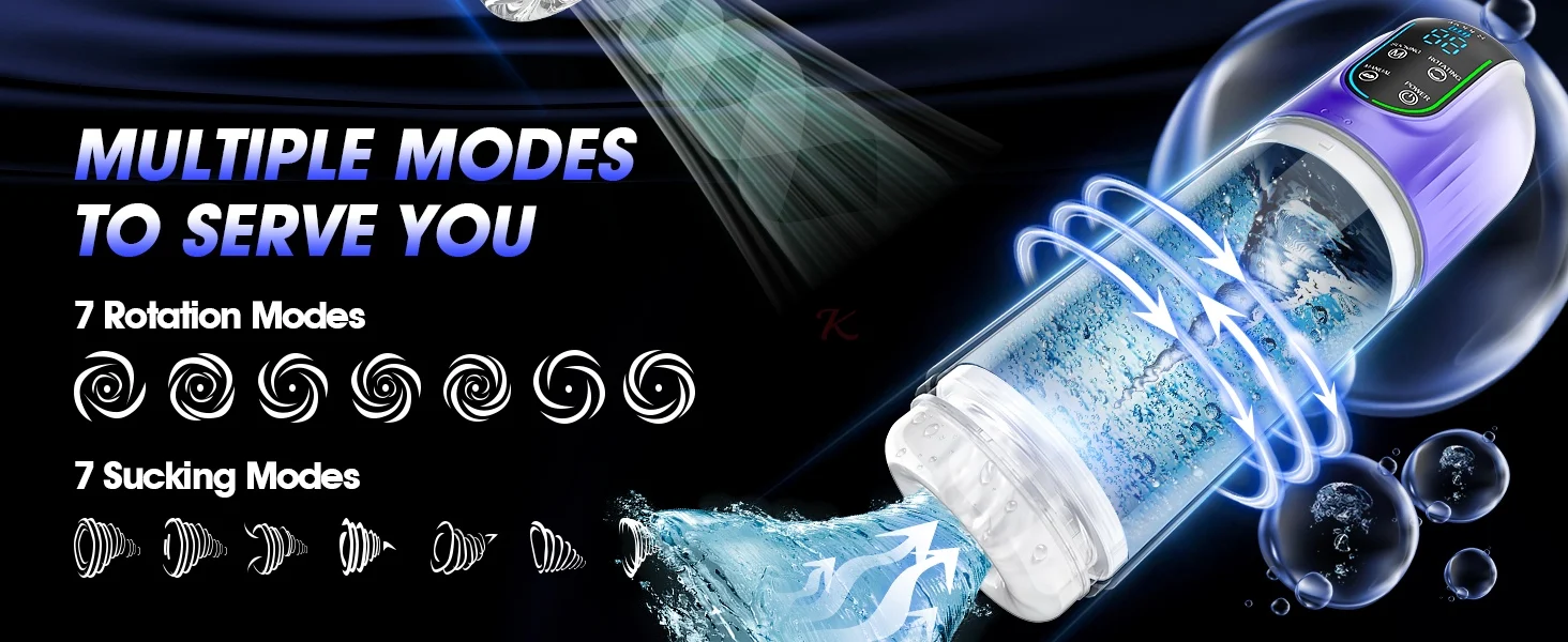 Automatic Male Masturbator Cup LED Display Sucking Vibration Blowjob Real Vagina Pocket Adults Sex Machines Toys For Men Man