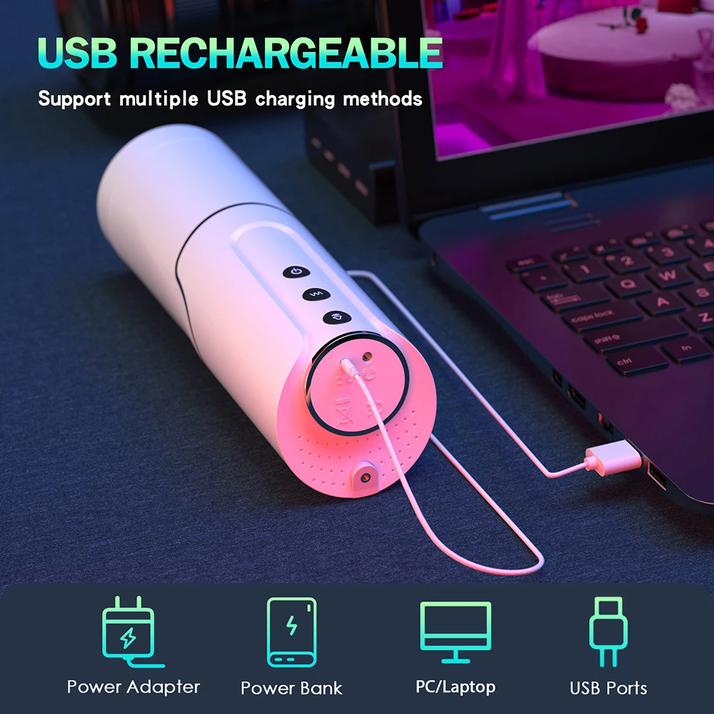 Automatic Wearable Masturbation Cup Telescopic Rotating Male Masturbator Blowjob Vagina Penis Vibrator Adults Sex Toys For Man Automatic Wearable Masturbation Cup Telescopic Rotating Male Masturbator Blowjob Vagina Penis Vibrator Adults Sex Toys For Man