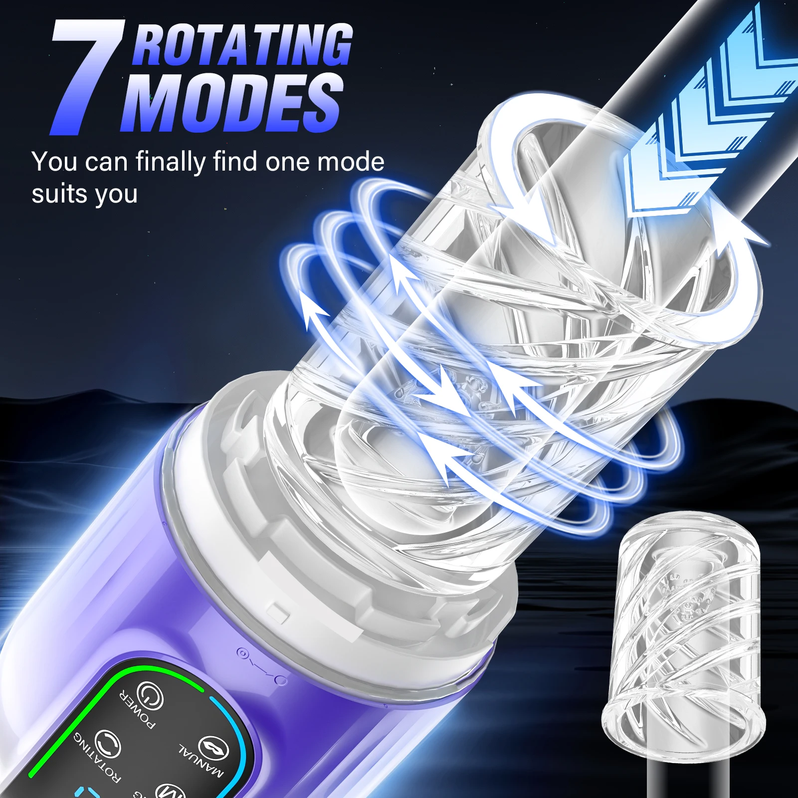 2024 Automatic Telescopic Rotation Male Masturbator Real Pocket Pussy Blowjob Machine Sex Toys for Men Piston Masturbation Cup 2024 Automatic Telescopic Rotation Male Masturbator Real Pocket Pussy Blowjob Machine Sex Toys for Men Piston Masturbation Cup
