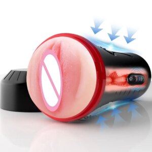 Automatic Male Masturbation Cup Sucking Vibration Penis Oral Machine Suction Blowjob Mastubator Cup Pussy Penis Sex Toy For Men