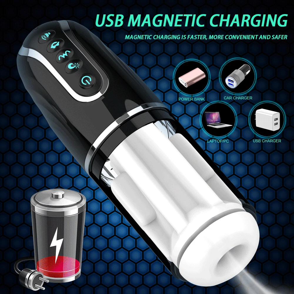 Automatic Masturbator for Man Sucking Vibrating Real Pussy Blowjob Machine Male Sex Toy Men Masturbation Cup Adult Goods for Men Automatic Masturbator for Man Sucking Vibrating Real Pussy Blowjob Machine Male Sex Toy Men Masturbation Cup Adult Goods for Men