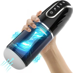 Automatic Masturbator for Man Sucking Vibrating Real Pussy Blowjob Machine Male Sex Toy Men Masturbation Cup Adult Goods for Men