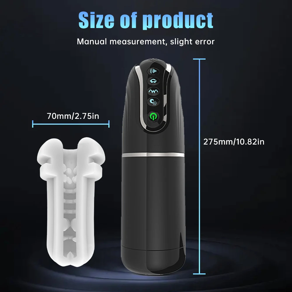 Automatic Masturbator for Man Sucking Vibrating Real Pussy Blowjob Machine Male Sex Toy Men Masturbation Cup Adult Goods for Men Automatic Masturbator for Man Sucking Vibrating Real Pussy Blowjob Machine Male Sex Toy Men Masturbation Cup Adult Goods for Men