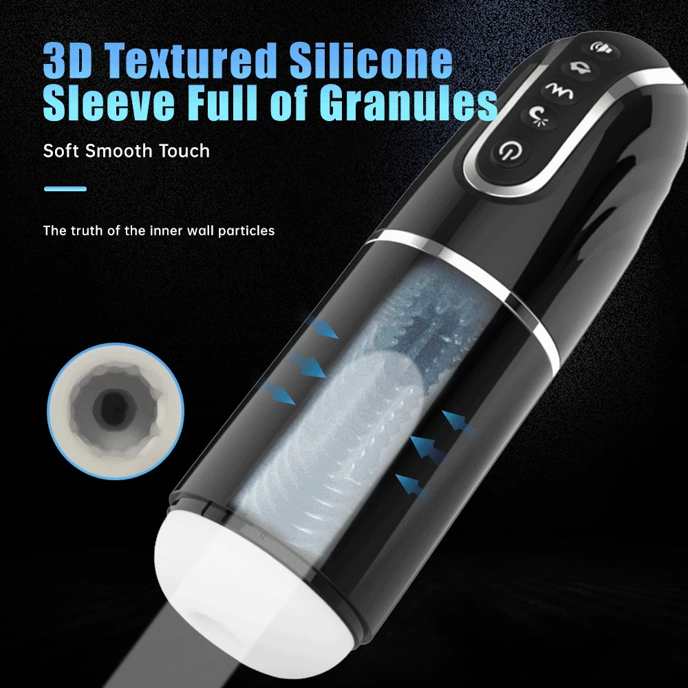 Automatic Masturbator for Man Sucking Vibrating Real Pussy Blowjob Machine Male Sex Toy Men Masturbation Cup Adult Goods for Men Automatic Masturbator for Man Sucking Vibrating Real Pussy Blowjob Machine Male Sex Toy Men Masturbation Cup Adult Goods for Men