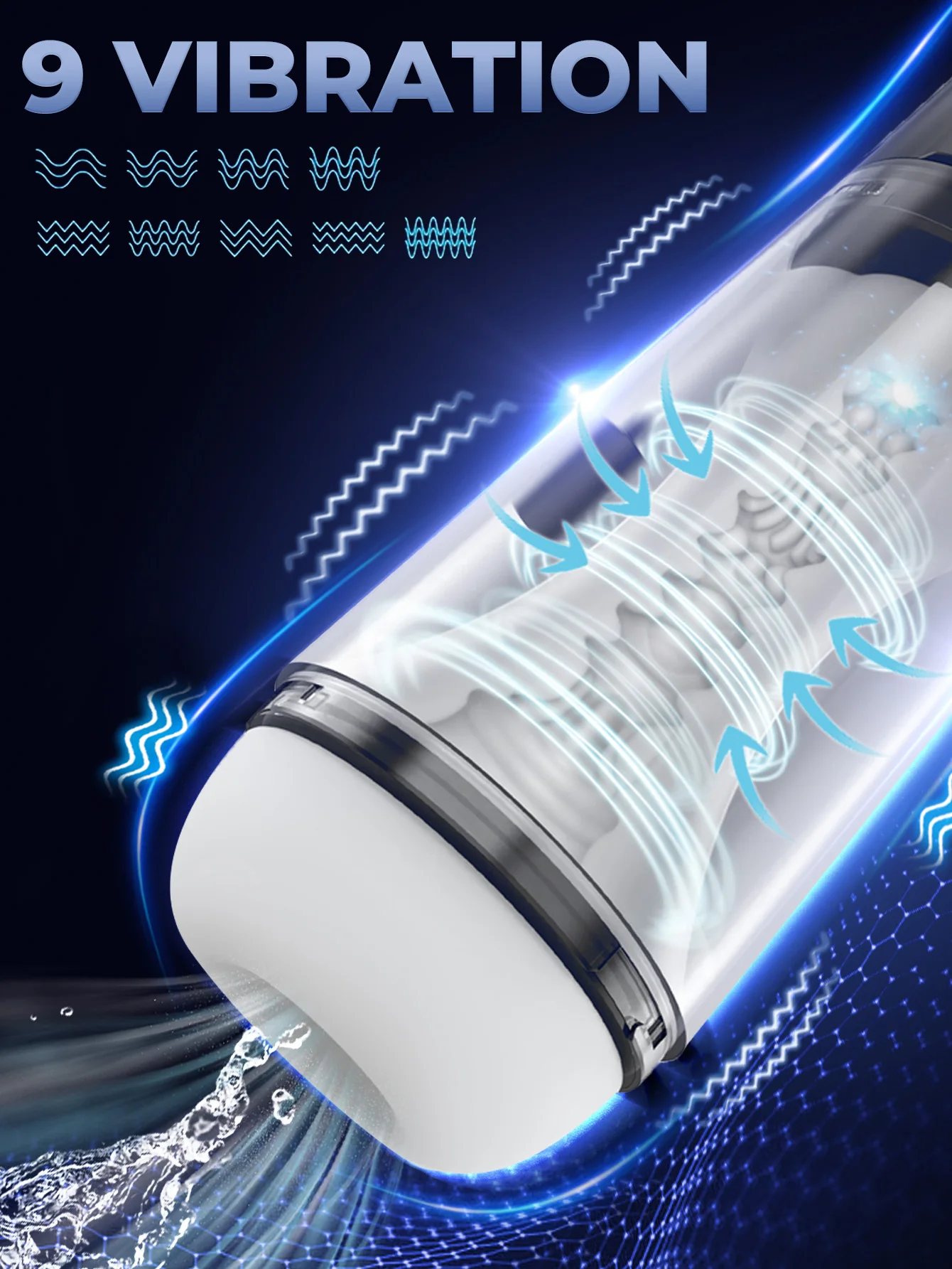 Automatic Male Masturbators Sex Toy 9 Vibration 9 Suction Blowjob Stroker Masturbator Vacuum Pump Machine IPX6 Sex Toys for Men Automatic Male Masturbators Sex Toy 9 Vibration 9 Suction Blowjob Stroker Masturbator Vacuum Pump Machine IPX6 Sex Toys for Men