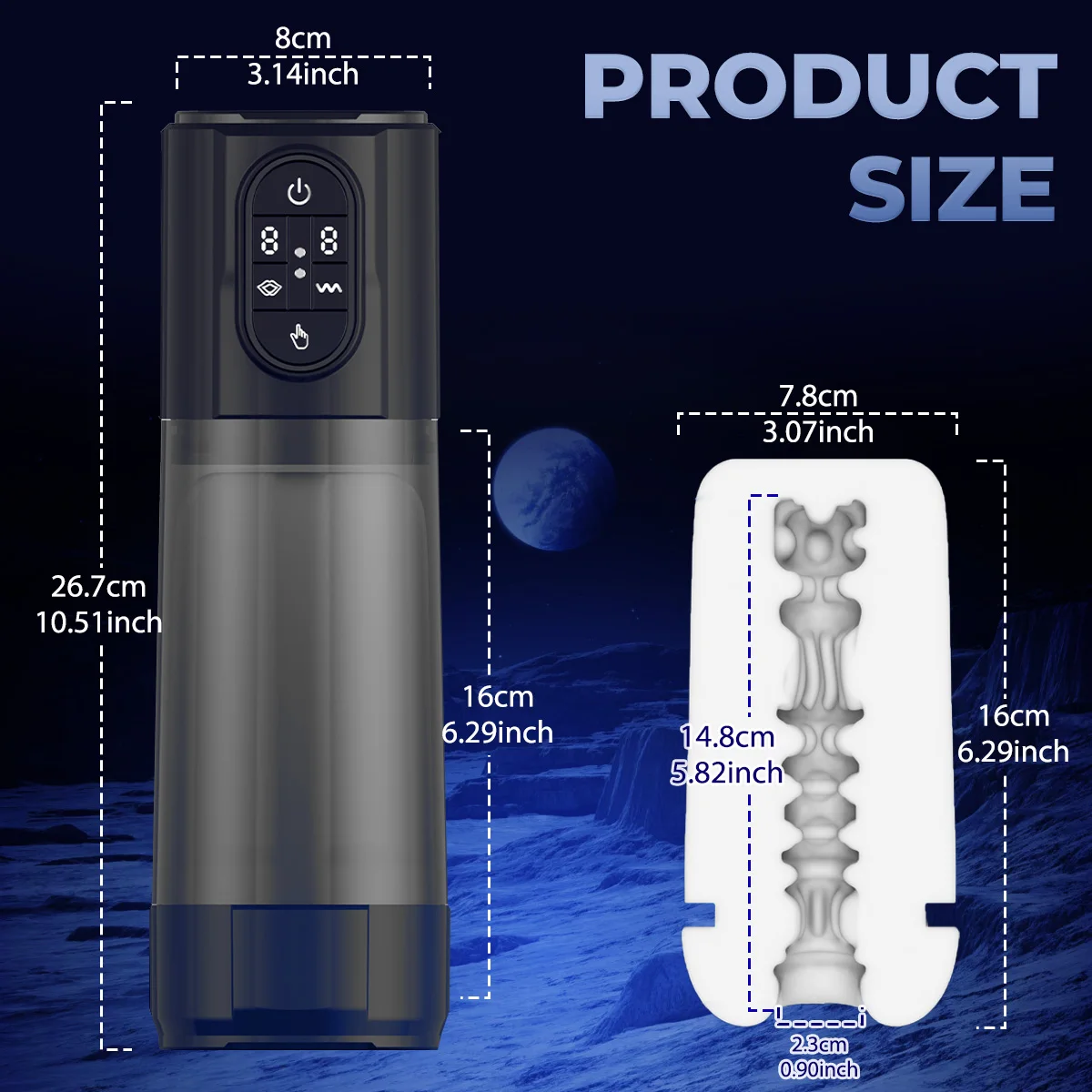 Automatic Male Masturbators Sex Toy 9 Vibration 9 Suction Blowjob Stroker Masturbator Vacuum Pump Machine IPX6 Sex Toys for Men Automatic Male Masturbators Sex Toy 9 Vibration 9 Suction Blowjob Stroker Masturbator Vacuum Pump Machine IPX6 Sex Toys for Men