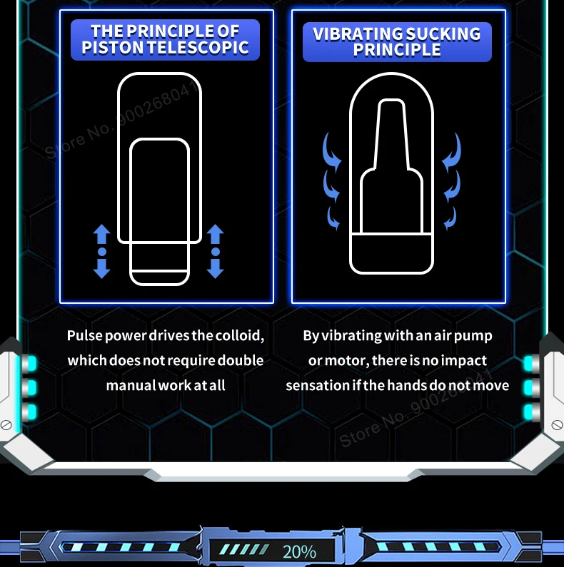 Automatic Thrust Sucking Male Masturbator Vaginal Suction Telescopic Vibrator Sex Toy for Men Masturbation Cup Blowjob Machine