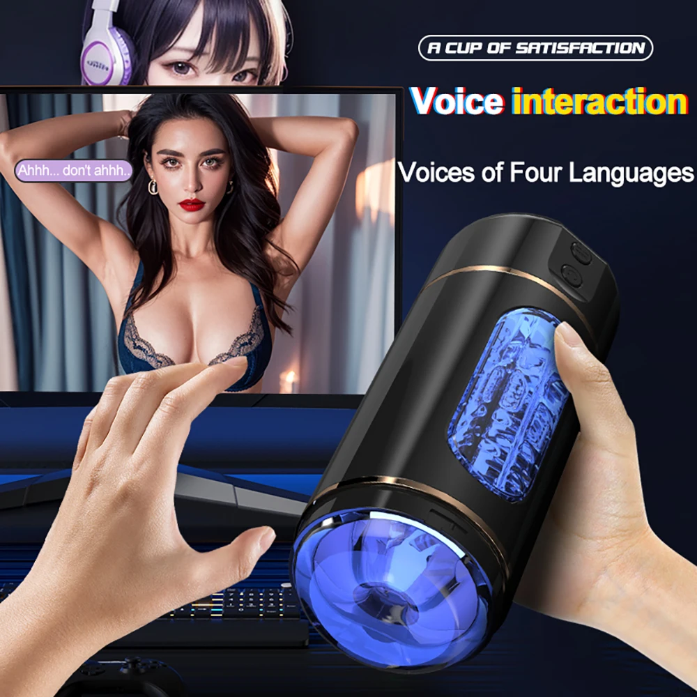 Automatic Male Masturbator Cup Vibration Sucking Vibrating Masturbation Machine Vagina Pusssy Blowjob Toys for Man Adults 18 Automatic Male Masturbator Cup Vibration Sucking Vibrating Masturbation Machine Vagina Pusssy Blowjob Toys for Man Adults 18