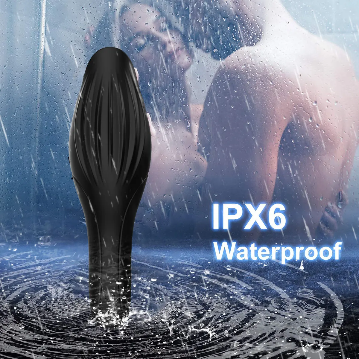 Male Glans Stimulate Massager Licking Vibrating 10 Modes Penis Delay Trainer Vibrator Masturbator Automatic Oral Climax Sex Toys