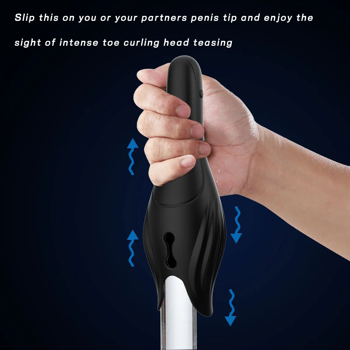 Male Glans Stimulate Massager Licking Vibrating 10 Modes Penis Delay Trainer Vibrator Masturbator Automatic Oral Climax Sex Toys
