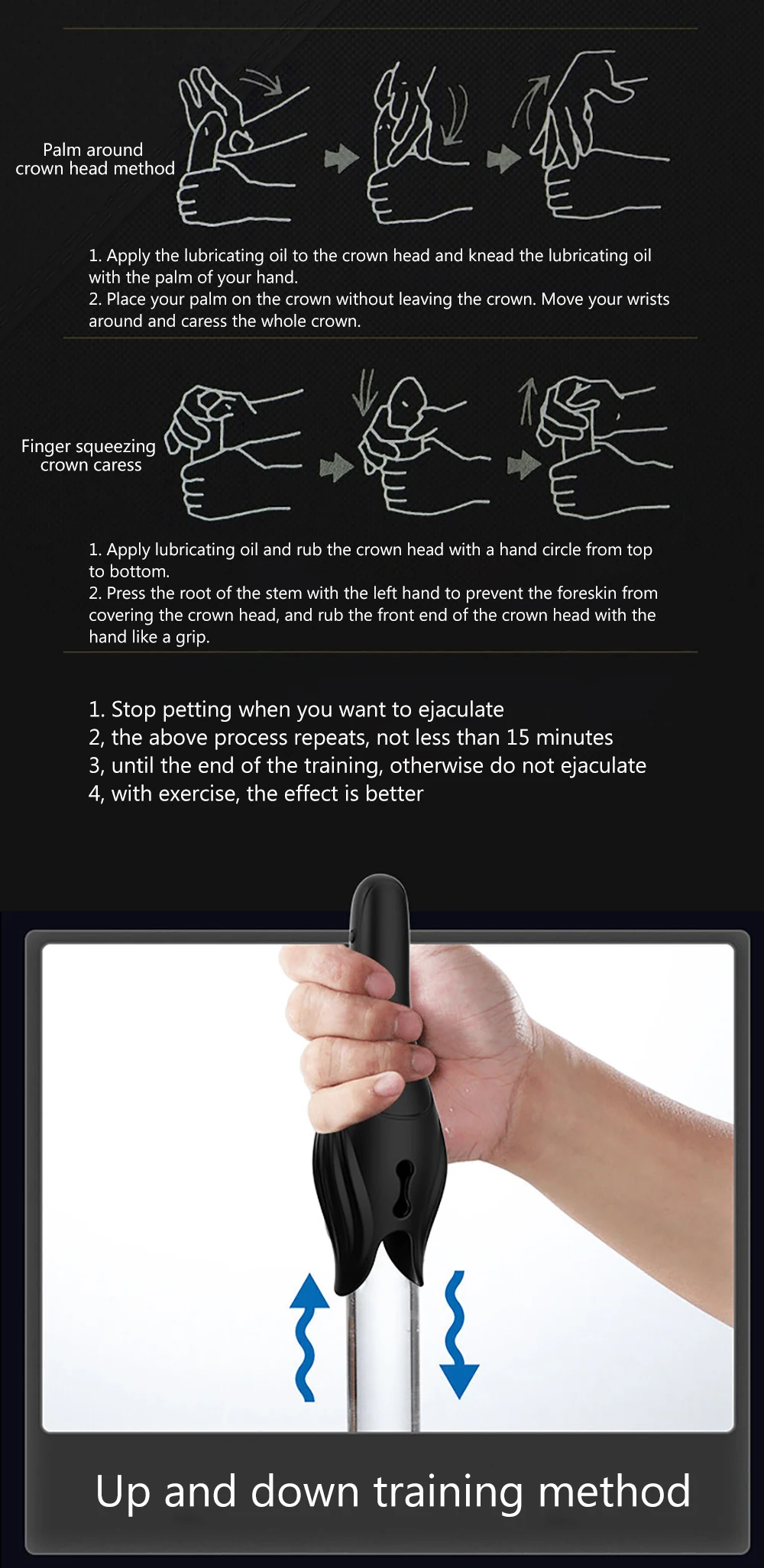 Male Glans Stimulate Massager Licking Vibrating 10 Modes Penis Delay Trainer Vibrator Masturbator Automatic Oral Climax Sex Toys
