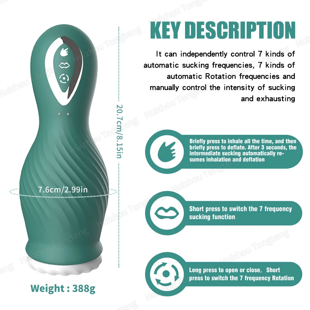 Male Automatic Sucking Vagina Pussy Masturbation Cup Hands Free Real Blowjob Masturbator Adult Sex Toys For Men Male Automatic Sucking Vagina Pussy Masturbation Cup Hands Free Real Blowjob Masturbator Adult Sex Toys For Men