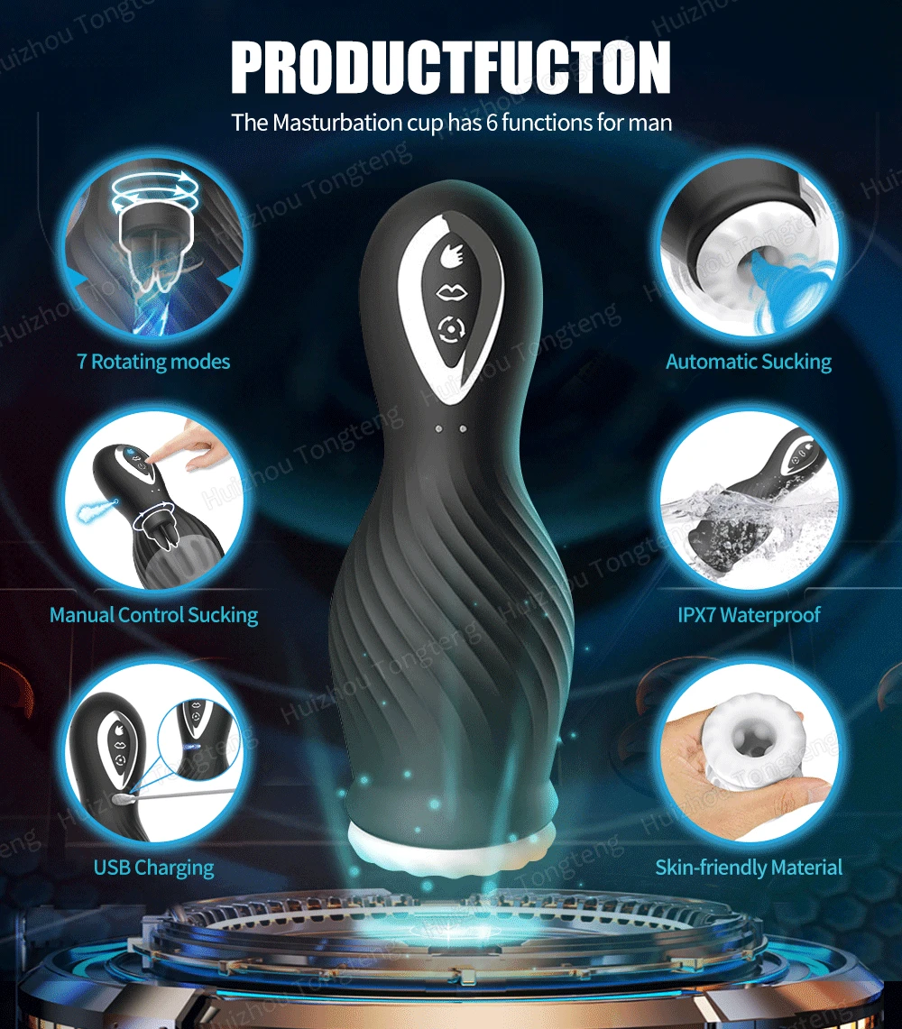 Male Automatic Sucking Vagina Pussy Masturbation Cup Hands Free Real Blowjob Masturbator Adult Sex Toys For Men Male Automatic Sucking Vagina Pussy Masturbation Cup Hands Free Real Blowjob Masturbator Adult Sex Toys For Men
