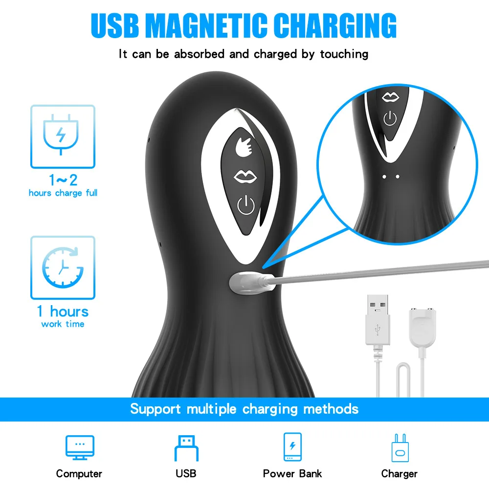 Male Automatic Sucking Vagina Pussy Masturbation Cup Hands Free Real Blowjob Masturbator Adult Sex Toys For Men Male Automatic Sucking Vagina Pussy Masturbation Cup Hands Free Real Blowjob Masturbator Adult Sex Toys For Men
