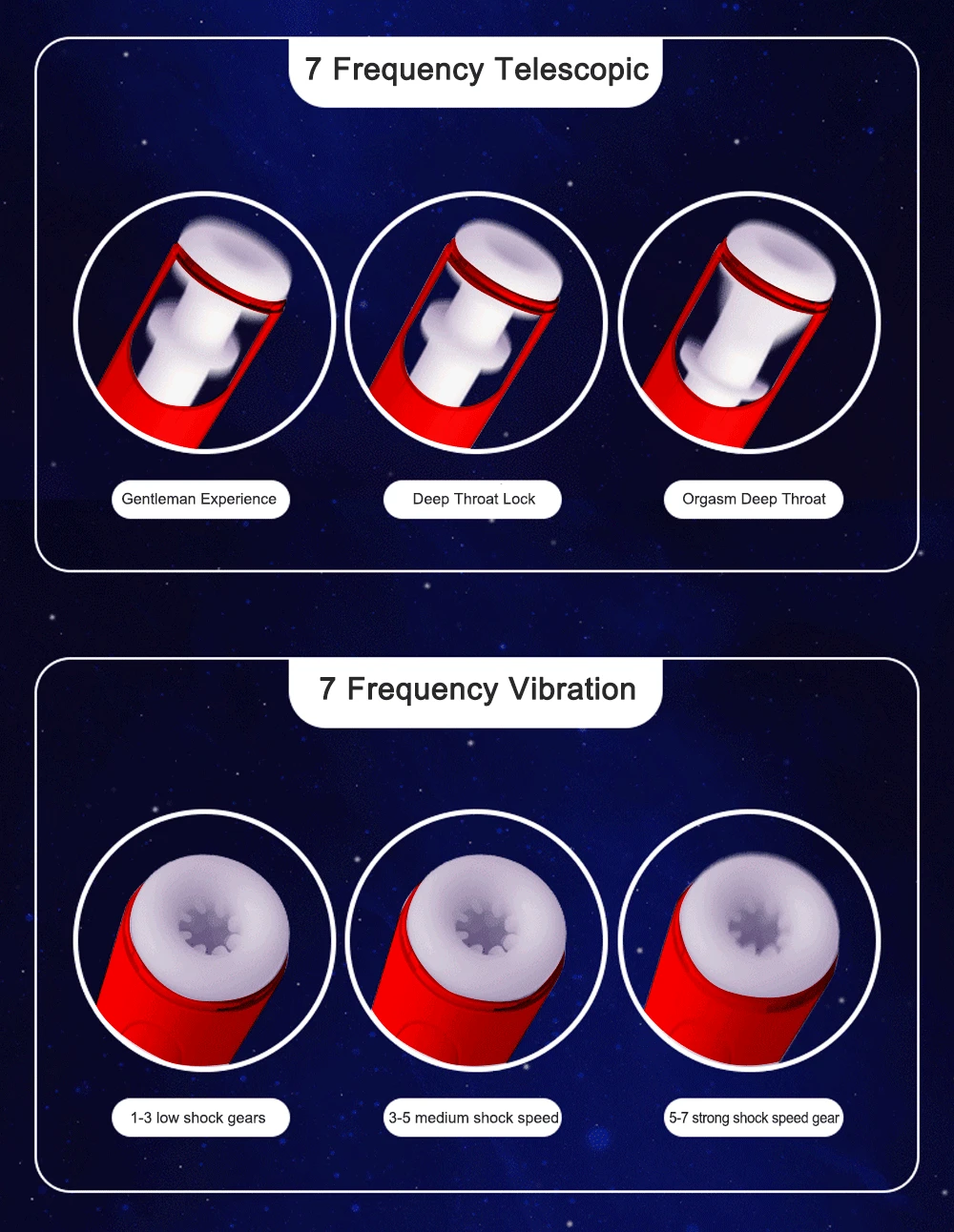 Hannibal Automatic Electric Male Masturbator Cup Penis Stroker with 7 Thrusting Vibrating Blowjob Pocket Pussy Sex Toys for Men Hannibal Automatic Electric Male Masturbator Cup Penis Stroker with 7 Thrusting Vibrating Blowjob Pocket Pussy Sex Toys for Men