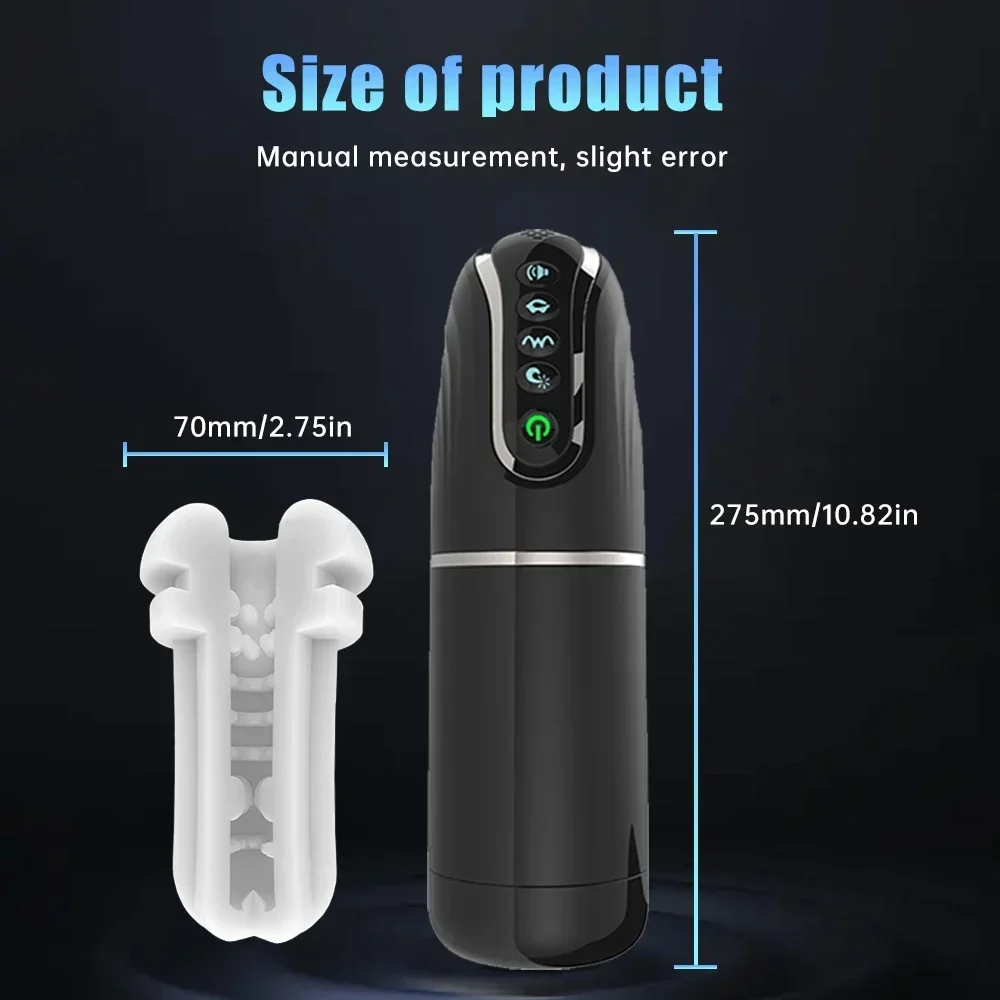 Automatic Sucking Male Masturbator Real Blowjob Vagina Pussy Male Sex Machine Vibrator Masturbation Cup for Men Adult Goods Automatic Sucking Male Masturbator Real Blowjob Vagina Pussy Male Sex Machine Vibrator Masturbation Cup for Men Adult Goods