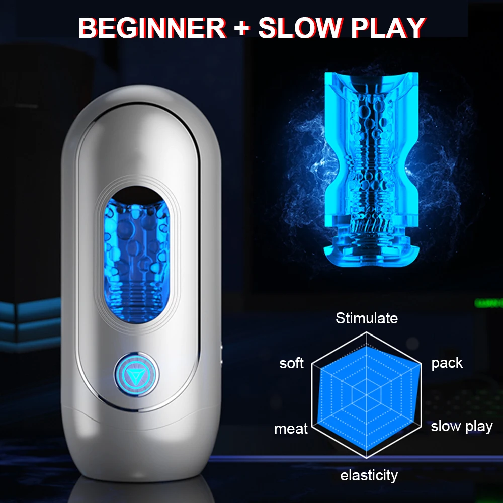 APP Control Automatic Male Masturbator Telescopic Rotation Silicone Vagina Masturbation Sex Toys for Men Adults Male Mastubator APP Control Automatic Male Masturbator Telescopic Rotation Silicone Vagina Masturbation Sex Toys for Men Adults Male Mastubator