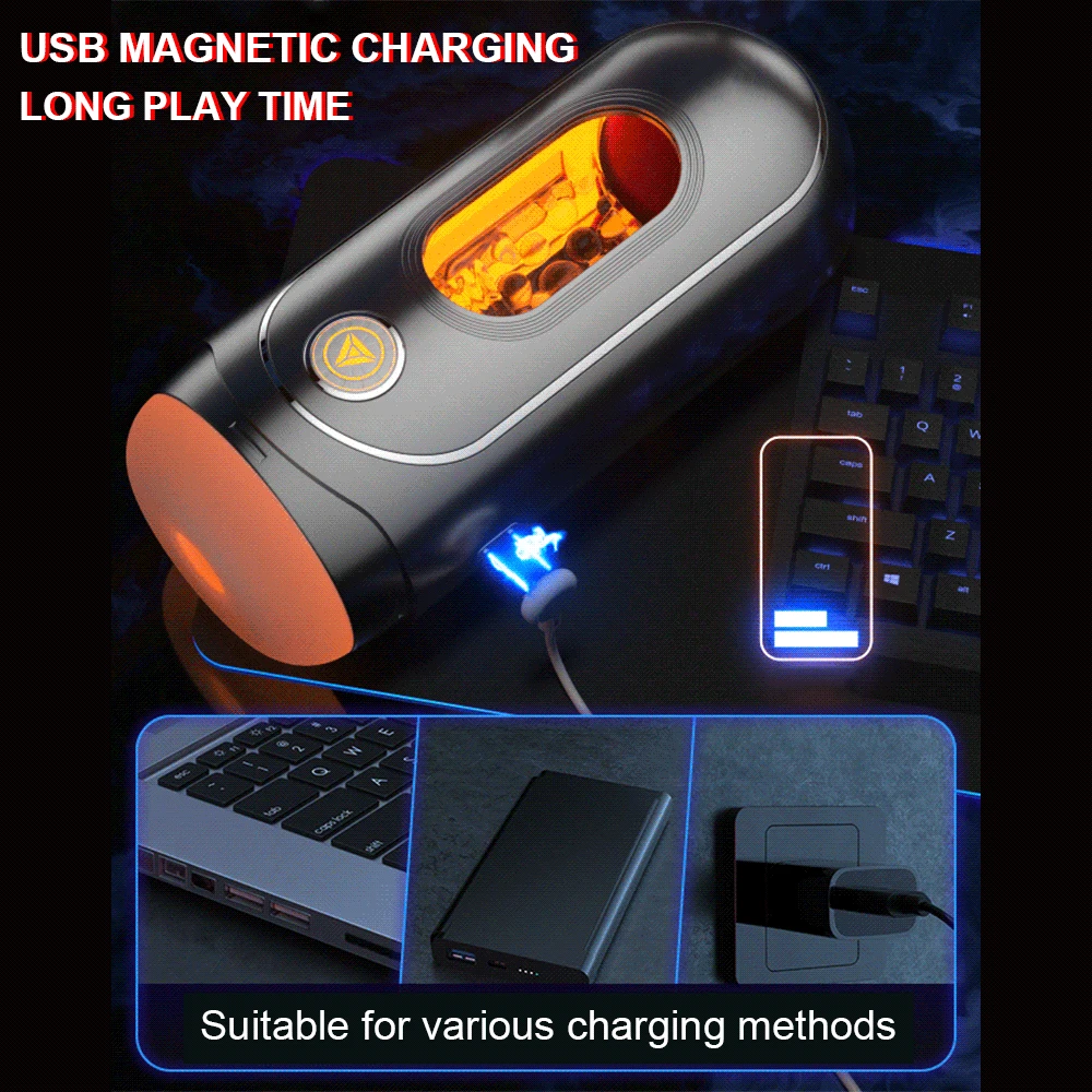 APP Control Automatic Male Masturbator Telescopic Rotation Silicone Vagina Masturbation Sex Toys for Men Adults Male Mastubator APP Control Automatic Male Masturbator Telescopic Rotation Silicone Vagina Masturbation Sex Toys for Men Adults Male Mastubator
