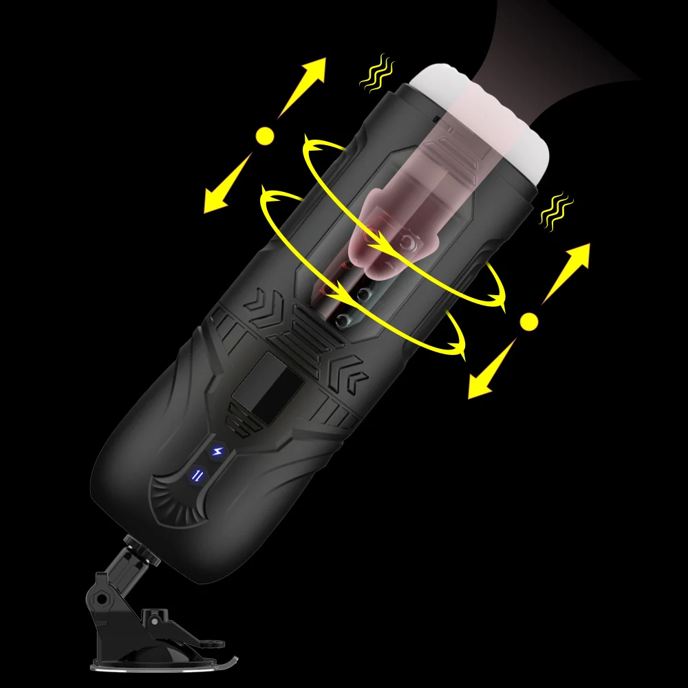 Automatic Male Masturbator Cup Telescopic Rotation Vagina Masturbation Sex Toys for Men Blowjob Mastubator Adults Supplies Automatic Male Masturbator Cup Telescopic Rotation Vagina Masturbation Sex Toys for Men Blowjob Mastubator Adults Supplies
