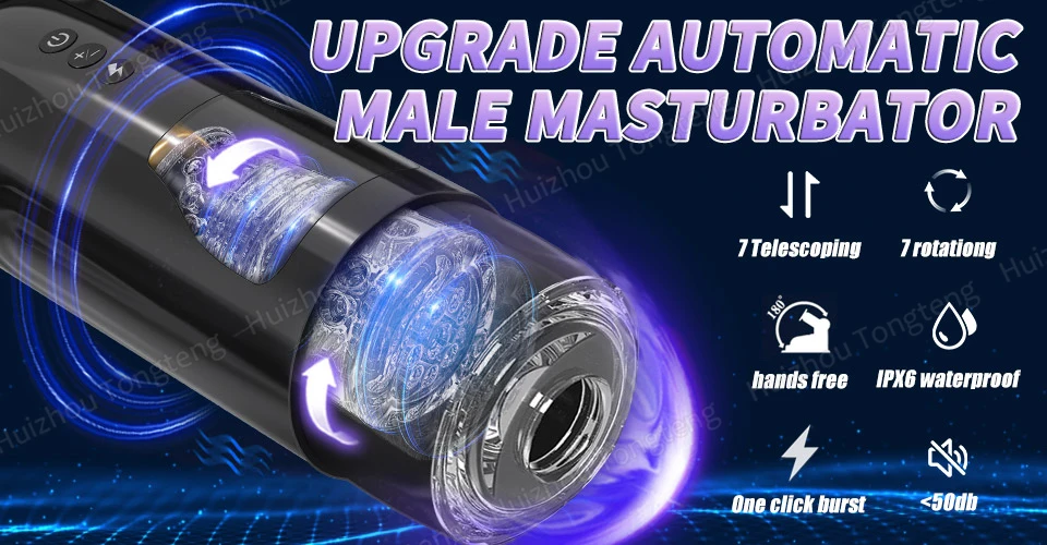 Automatic Male Masturbator Cup Thrusting Vibrating Rorating Modes Stroker Pocket Pussy Handsfree Blowjob Adult Sex Toys for Men Automatic Male Masturbator Cup Thrusting Vibrating Rorating Modes Stroker Pocket Pussy Handsfree Blowjob Adult Sex Toys for Men