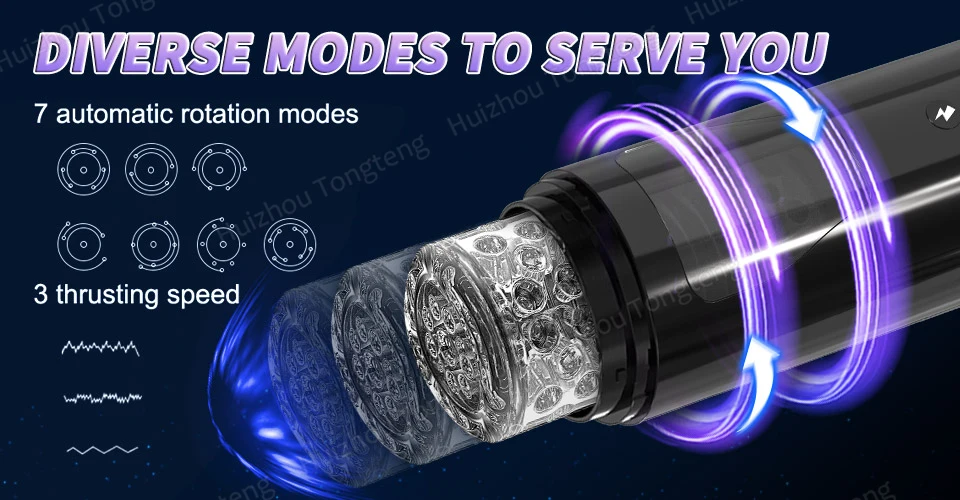 Automatic Male Masturbator Cup Thrusting Vibrating Rorating Modes Stroker Pocket Pussy Handsfree Blowjob Adult Sex Toys for Men Automatic Male Masturbator Cup Thrusting Vibrating Rorating Modes Stroker Pocket Pussy Handsfree Blowjob Adult Sex Toys for Men
