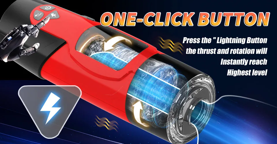Automatic Male Masturbator Cup Thrusting Vibrating Rorating Modes Stroker Pocket Pussy Handsfree Blowjob Adult Sex Toys for Men Automatic Male Masturbator Cup Thrusting Vibrating Rorating Modes Stroker Pocket Pussy Handsfree Blowjob Adult Sex Toys for Men