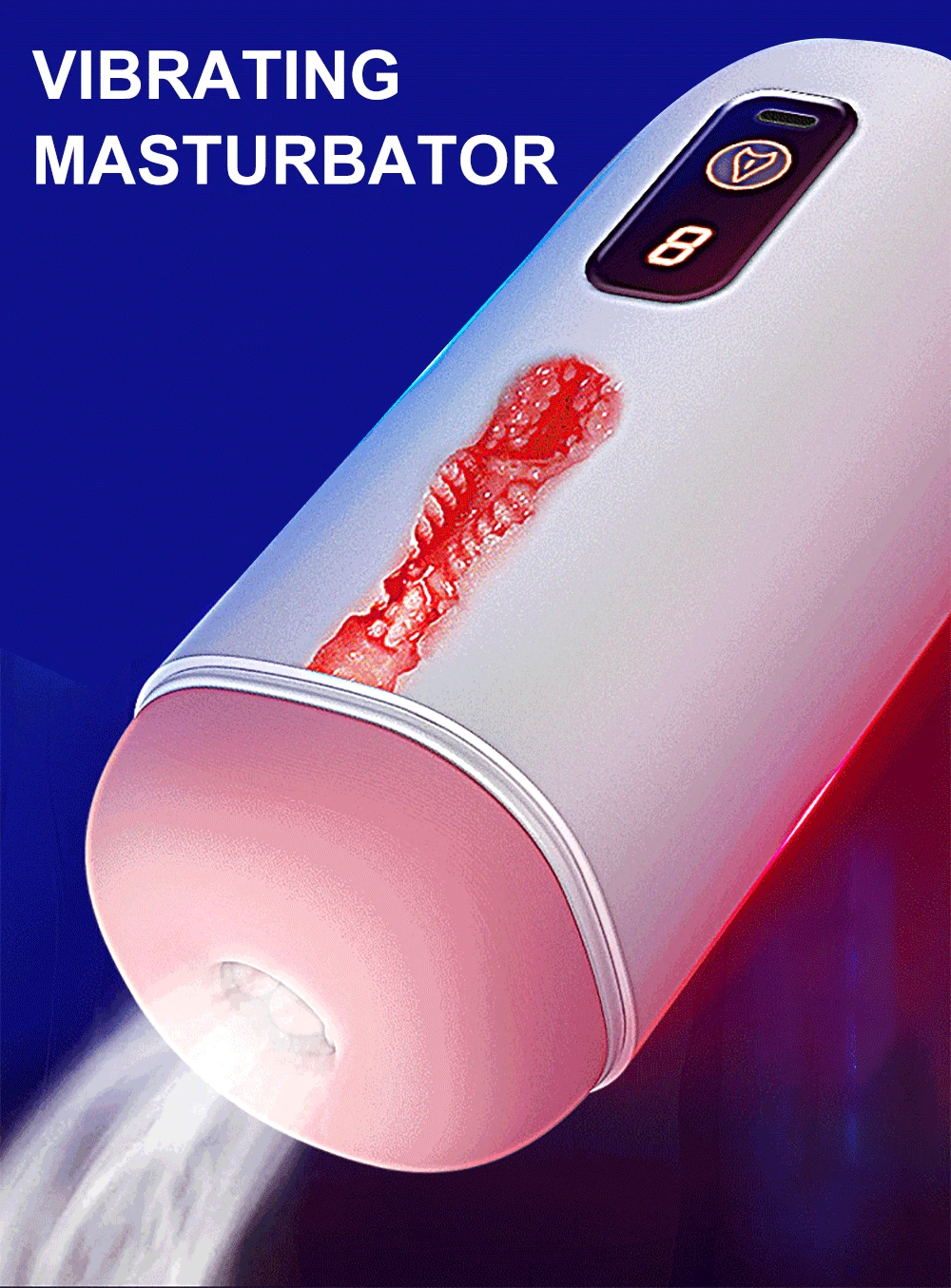 Automatic Masturbator Male Powerful Vibration Suction Machine Real Pussy Vagina Blowjob Adult Masturbation Cup Sex Toys for Men
